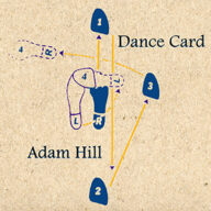 adam hill dance card