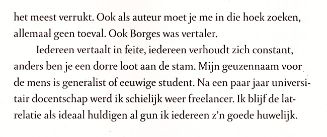 generalist of eeuwige student