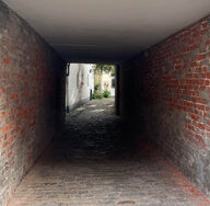 gangen en hofjes in lubeck