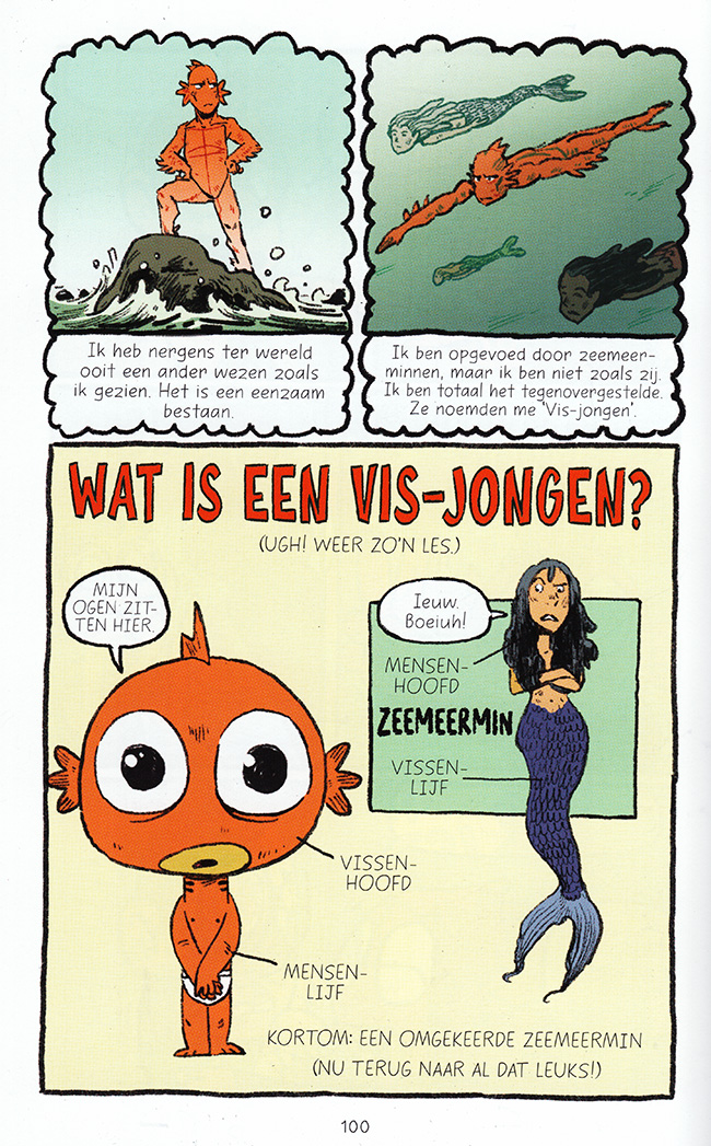 een visjongen een visjongen